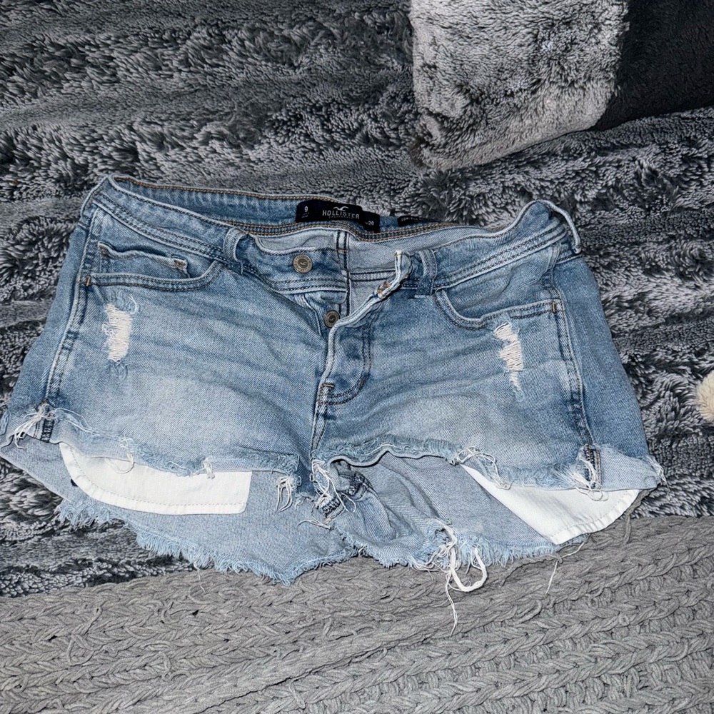 hollister jean shorts